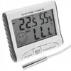 Weerstation Hygrometer – Externe Sensor 100cm | LCD °C/°F, Productafbeelding-voorbeeld 1