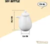 Wilmax Sojasaucenflasche 170 ml Porzellan Weiß WL-996015/A Produktbild-Vorschau 3