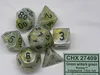 Chessex 7-Würfelset Marble Grün/Dunkelgrün Produktbild-Vorschau 3
