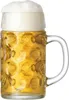 Ritzenhoff und Breker Bierkrug Bubble Glasklar 1000 ml Produktbild-Vorschau 3