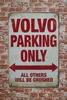 Metallschild - Volvo Parking only - Blechschild -  Parken - Produktbild-Vorschau 2