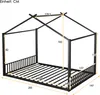 Flieks Kinderbett Hausbett 140x200cm, Bodenbett Doppelbett Produktbild-Vorschau 7