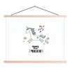 MuchoWow® Textilposter Einhorn - Kinder - Zitate - Du bist Produktbild-Vorschau 1