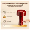 Luxus Europe - Lampada da tavolo touch Luna, colore giallo Anteprima dell’immagine prodotto 3