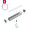 LED Aluminium Profil PD-Y 1 Meter Aluprofil Leiste 17 x Produktbild-Vorschau 3