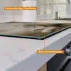 Wallario Herdabdeckplatte aus Glas, Größe 60 x 52 cm Produktbild-Vorschau 4