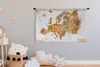 MuchoWow® Wandteppich Wandbehang Weltkarte - Europa - Farbe Produktbild-Vorschau 4