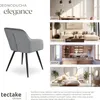TecTake 404035, Šedá, 4 sedadlo/sedadel Náhled obrázku produktu 8