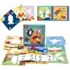 Tooky Toy Tangram Puzzle Puzzle pro děti Učící se tvary Náhled obrázku produktu 2