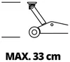 Einhell Rangierwagenheber CCTJ2000 Hydraulik 2t Hubkraft Produktbild-Vorschau 3