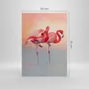 Bild auf Leinwand - Leinwandbild - Einteilig - Flamingos Produktbild-Vorschau 3