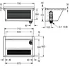 KWC KP Waschtrog, SIRIUS, Chromstahl, 750x354x500 mm, Produktbild-Vorschau 3