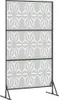 vidaXL Sichtschutz 100 x 50 x 180 cm Verzinkter Stahl Produktbild-Vorschau 5