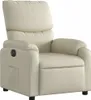 The Living Store Relaxsessel Elektrisch Creme Kunstleder Produktbild-Vorschau 4