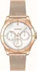 A close-up studio shot of a rose gold and white Hugo Boss women's watch against a white background. Náhled obrázku produktu