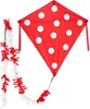 Wolkenstürmer Kinderdrachen Eddy Pünktchen (rot), Produktbild-Vorschau 1