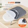 A close-up diagram showing the layered construction of a mini ironing board. Produktbild-Vorschau