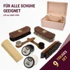 Schuhputzset Leder 9tlg Schuhputzkasten Milano I Rosshaar Produktbild-Vorschau 3