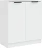 vidaXL Credenza bianca 60x30x70 cm Materiale a base di Anteprima dell’immagine prodotto 2