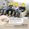 TWSOUL beanbag podlahová pohovka, beanbag pohovka, húsenica Náhľad obrázku produktu 5