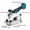 Elektrische Mini Handkreissäge Holzsäge 125mm Kreissäge Produktbild-Vorschau 2