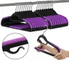 Set di ganci antiscivolo SOFTY 20 pezzi nero/viola Anteprima dell’immagine prodotto 1