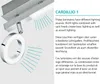 Eglo 96178 Cardillio 1 LED Projecteur 400 + 240lm Alu Voir les images du produit 13
