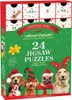 Eurographics Puzzle adventní kalendář - Vánoční tlapky, Náhled obrázku produktu 1