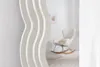 riess-ambiente Wandspiegel WAVE 160cm weiß – Rundbogen Produktbild-Vorschau 7