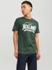 JACK & JONES 2-er Set T-Shirt Rundhals Logo Print Shirt Produktbild-Vorschau 2