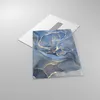 Bilder auf glas - Einteilig - Gold Blau Farbe - 50x70cm - Produktbild-Vorschau 2
