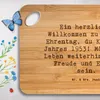 Mr. & Mrs. Panda Schneidebrett Spruch 1953 Geburtstag - Produktbild-Vorschau 3