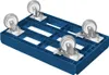 Transportroller 600 x 400 mm - Typ B-F - 2 Bremsen und 2 Produktbild-Vorschau 2