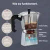 VonShef 12 Tassen Espressokocher für den Herd, 600 ml Mokka Produktbild-Vorschau 3