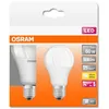 Packaging for two OSRAM LED light bulbs. Anteprima dell’immagine prodotto