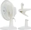 Adler AD 7317 15 cm Ventilator mit Clip + Sockel Produktbild-Vorschau 2