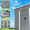 KESSER® - Gerätehaus L Metall 4 m³ mit Fundament | Produktbild-Vorschau 2