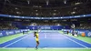 A tennis match in a stadium with spectators. Podgląd zdjęcia produktu