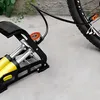 2-Zylinder Fußpumpe mit Manometer Tretluftpumpe Produktbild-Vorschau 5