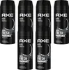 Axe Bodyspray Black Deo Deodorant ohne Aluminium 6x 150ml Produktbild-Vorschau 1