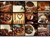 Vlies Fototapete - Coffee - Collage 200x140 cm Menschen Produktbild-Vorschau 5