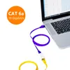 ORSEM CAT6a RJ45 Netzwerk Kupplung 2x Buchse LAN Kabel Produktbild-Vorschau 9
