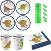 Dinosaurier Partyset Kindergeburtstag Party Deko Produktbild-Vorschau 1