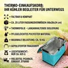 Thermo-Einkaufskorb faltbar | ca. 25 Liter | mit Deckel und Produktbild-Vorschau 8