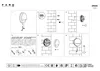 Applique murale extérieure LED DRAK 3000K IP44 laiton Voir les images du produit 4