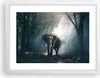 Gerahmtes Poster - Weißer Rahmen - elefant natur - 40x30 cm Produktbild-Vorschau 1