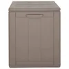 vidaXL Boîte de rangement de jardin 180 L brun aspect bois Voir les images du produit 4