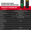 HABOTEST HT629 Detektor jaderného záření Geigerův čítač Náhled obrázku produktu 8