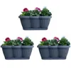 3er Set 40cm Blumenkasten Balkonkasten Pflanzkasten Produktbild-Vorschau 1