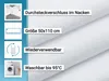 2er Set Erwachsenen-Lätzchen, 100% Polyester Produktbild-Vorschau 2